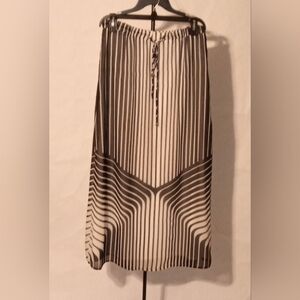 I. N. Studio Striped  Women Skirt XL